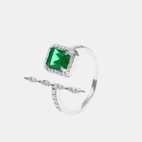 Ring When an Emerald Ring shines Cocobycaroline Cocobycaroline