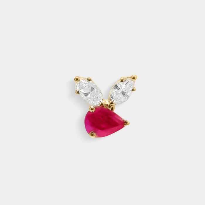 Ruby Cute Earring