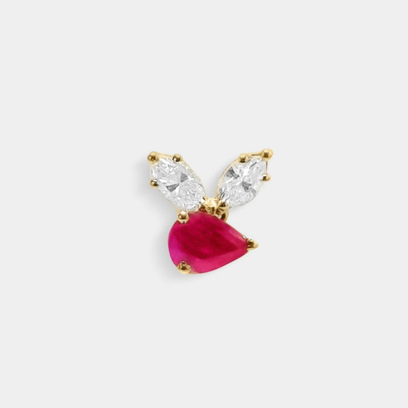 Ruby Cute Earring